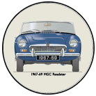 MGC Roadster (wire wheels) 1967-69 Coaster 6